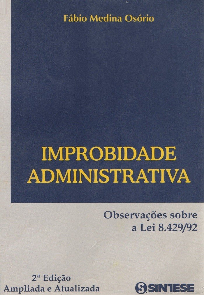 Capa de Improbidade Administrativa